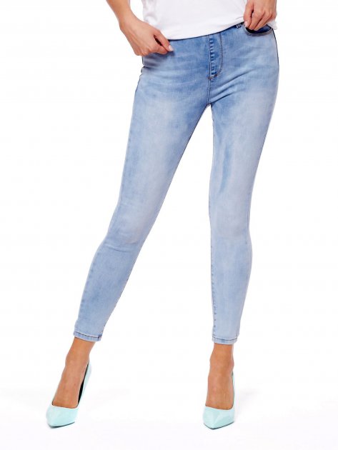 Spodnie jeans-JMP-SP-F2031.28-jasny niebieski