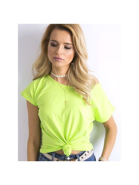 T-shirt-RV-BZ-4622.27-fluo zielony