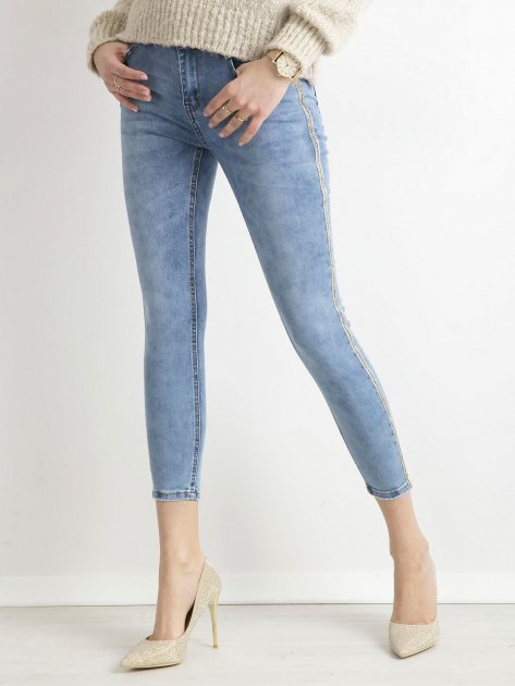 Spodnie jeans-JMP-SP-D1196.10-niebieski