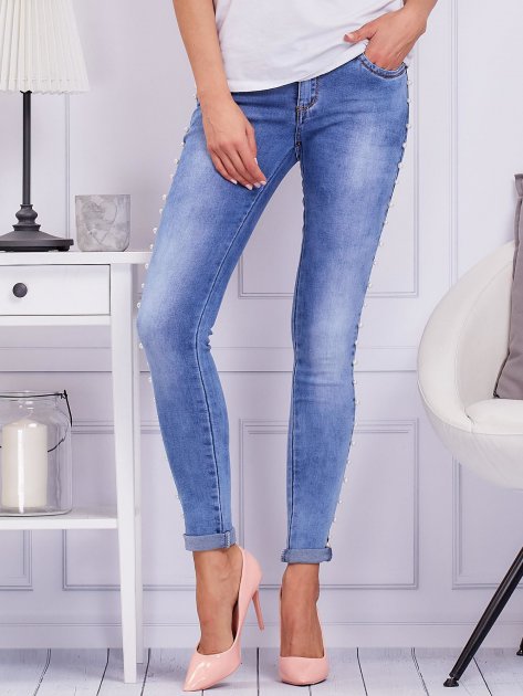 Spodnie jeans-JMP-SP-Y1280.43-niebieski