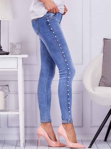 Spodnie jeans-JMP-SP-Y1280.43-niebieski