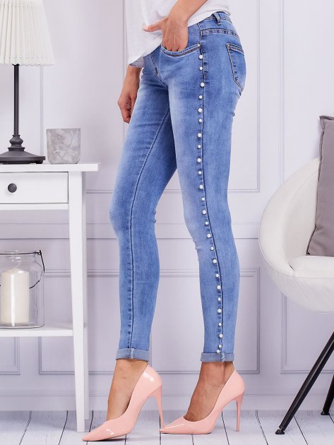 Spodnie jeans-JMP-SP-Y1280.43-niebieski