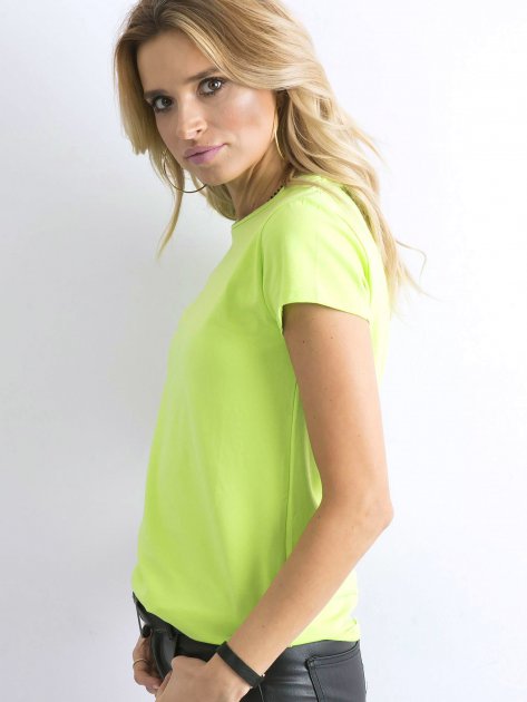 T-shirt-RV-TS-4623.84-fluo zielony