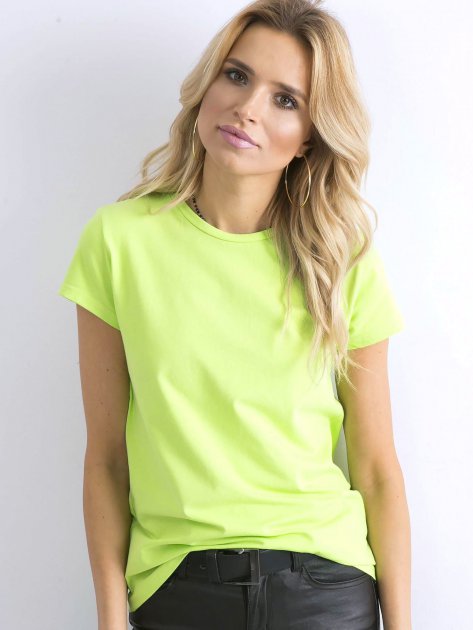 T-shirt-RV-TS-4623.84-fluo zielony