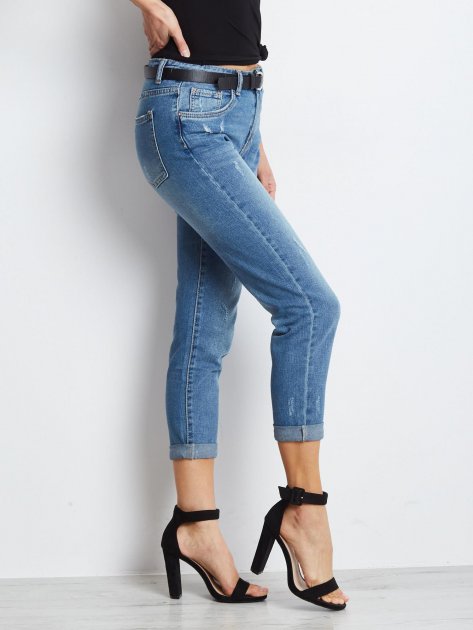 Spodnie jeans-JMP-SP-6889.58P-niebieski