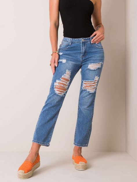 Spodnie jeans-NM-DE-SP-L7970.43P-niebieski