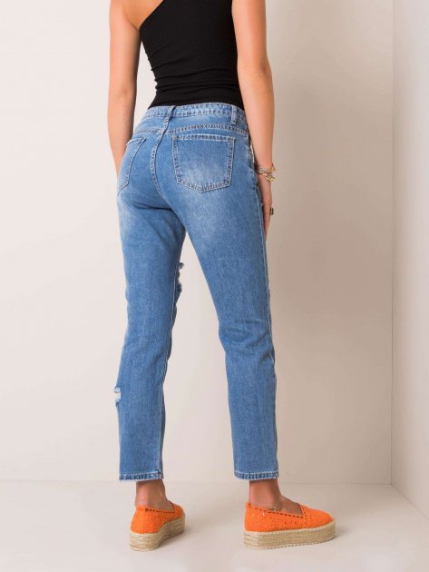 Spodnie jeans-NM-DE-SP-L7970.43P-niebieski