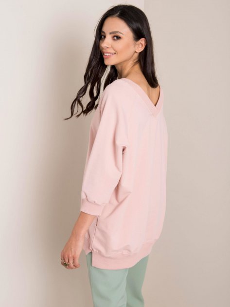 Bluza-RV-BL-5676.09-jasny różowy