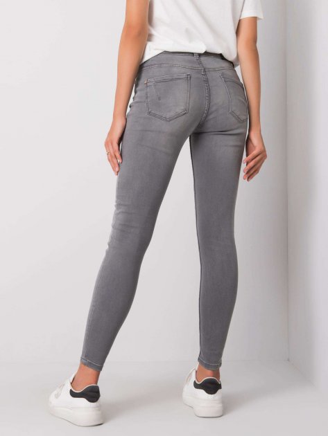 Spodnie jeans-D85030T62100G113-ciemny szary