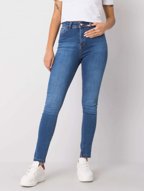 Spodnie jeans-319-SP-743.44-ciemny niebieski