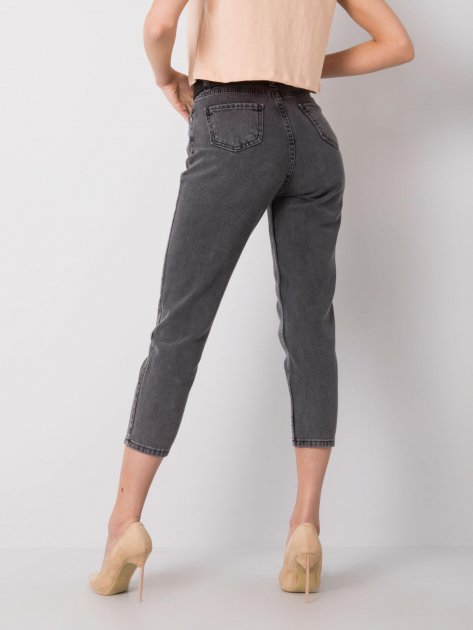 Spodnie jeans-320-SP-2764.08P-ciemny szary