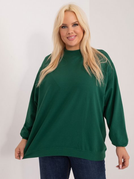 Bluza-RV-BL-6299.11-ciemny zielony