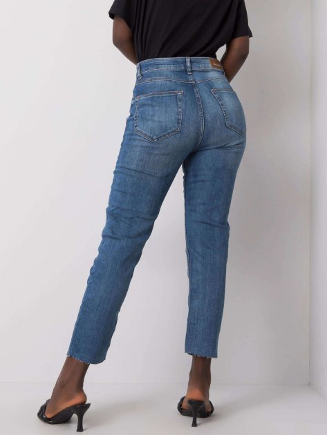 Spodnie jeans-D85033T62152M246-ciemny niebieski