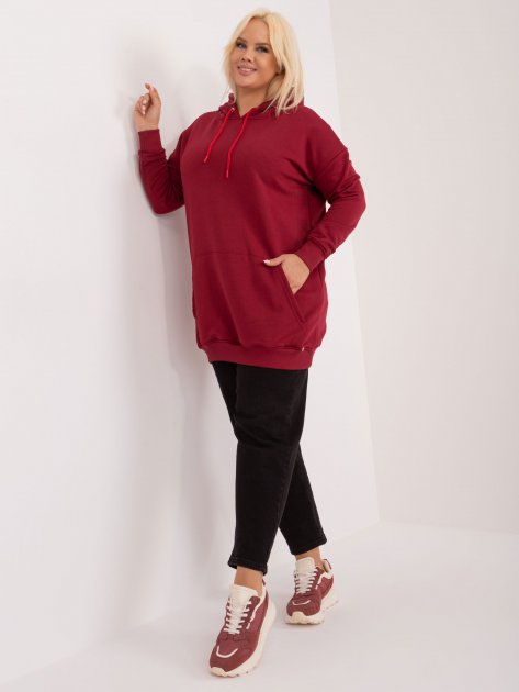 Bluza-RV-BL-6338.19X-bordowy