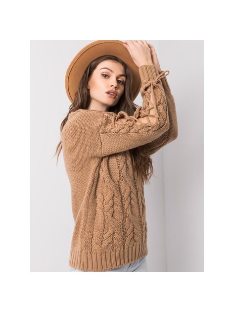 Sweter-CA-SW-3733.74-camelowy