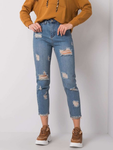 Spodnie jeans-318-SP-605.64P-niebieski