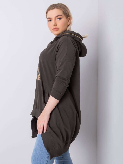 Bluza-RV-BL-6464.46P-ciemny khaki