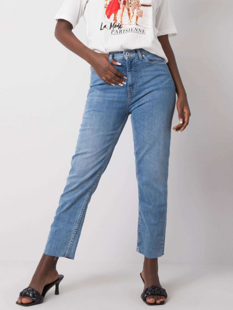 Spodnie jeans-D85033T62152L151-jasny niebieski