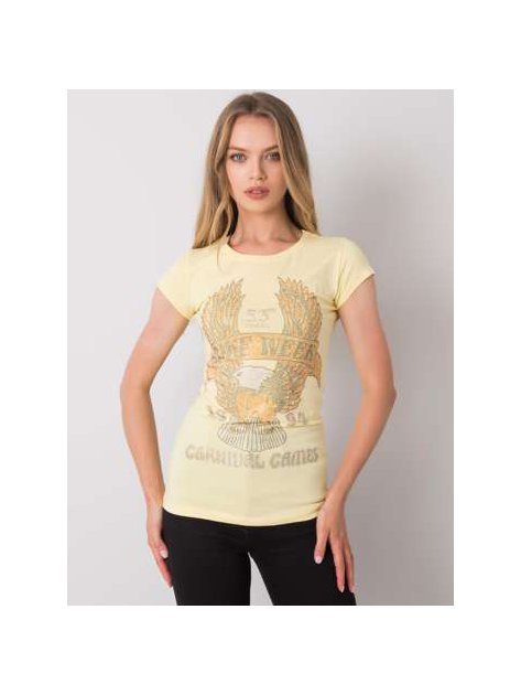 T-shirt-EM-TS-ES-21-533.16-jasny żółty