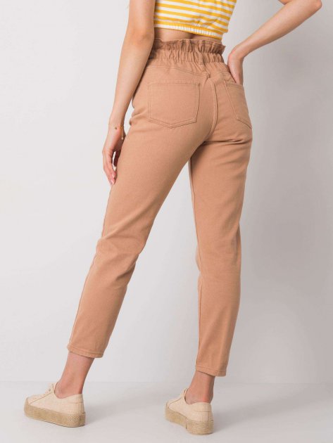 Spodnie jeans-336-SP-2141.32P-camelowy