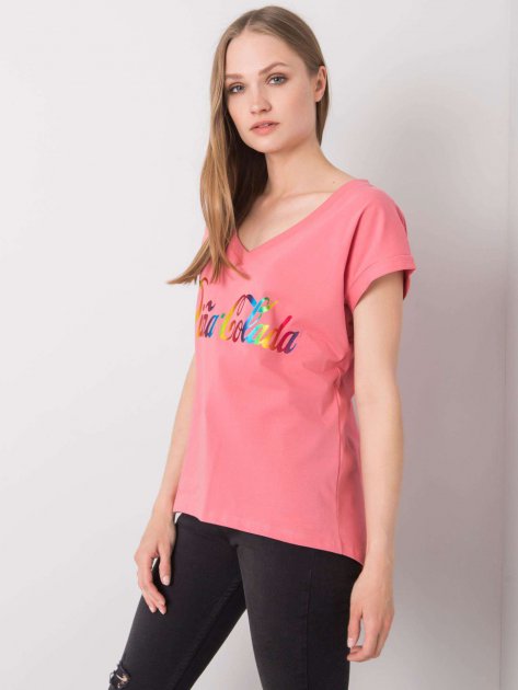 T-shirt-FA-TS-7001.60-różowy