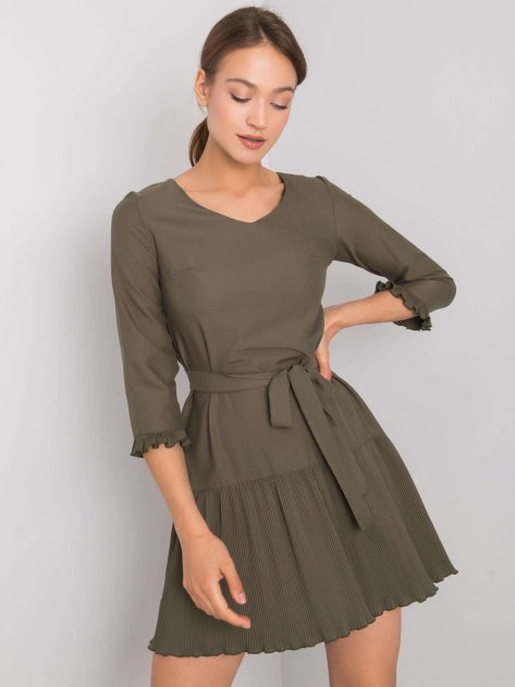 Sukienka-LK-SK-507733.80P-khaki