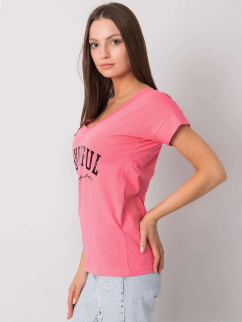 T-shirt-FA-TS-7160.71P-różowy