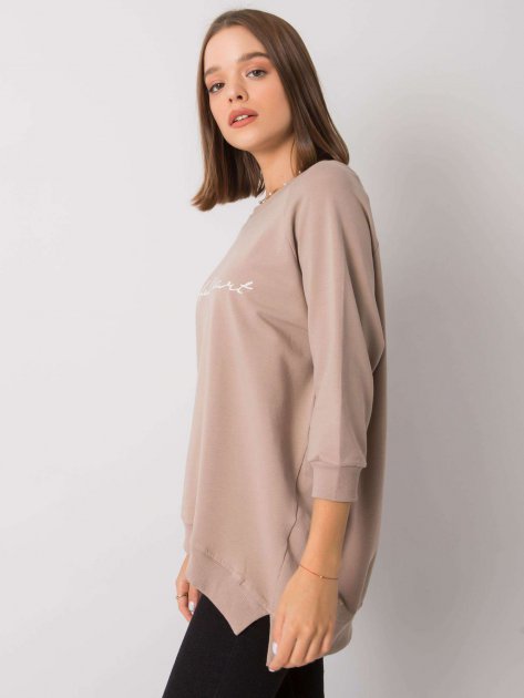 Bluza-RV-BL-6933.54-ciemny bezowy