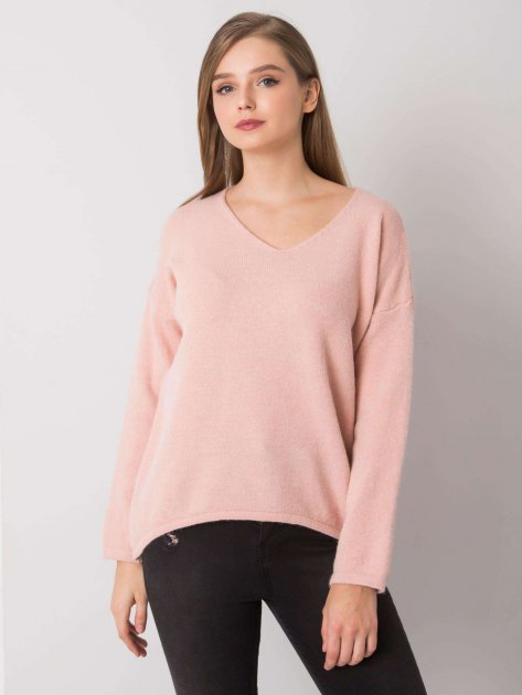 Sweter-TW-SW-BI-9802.25X-jasny różowy