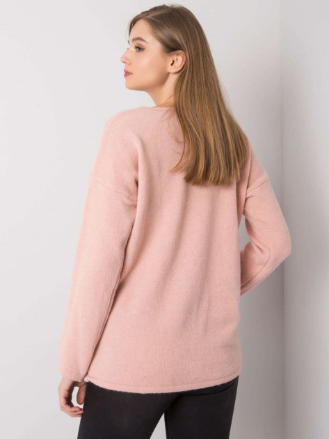 Sweter-TW-SW-BI-9802.25X-jasny różowy