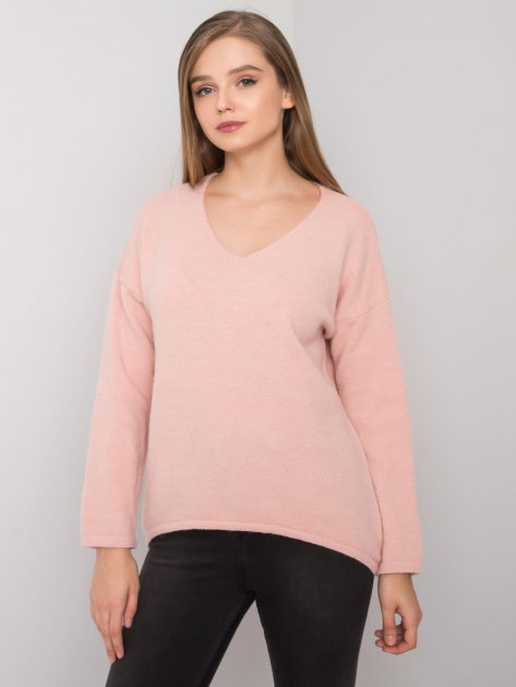 Sweter-TW-SW-BI-9802.25X-jasny różowy