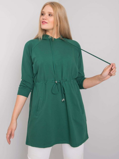 Bluza-RV-BL-6853.10P-ciemny zielony