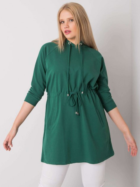 Bluza-RV-BL-6853.10P-ciemny zielony