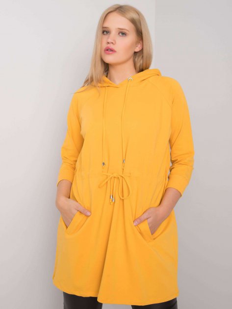 Bluza-RV-BL-6853.10P-ciemny żółty