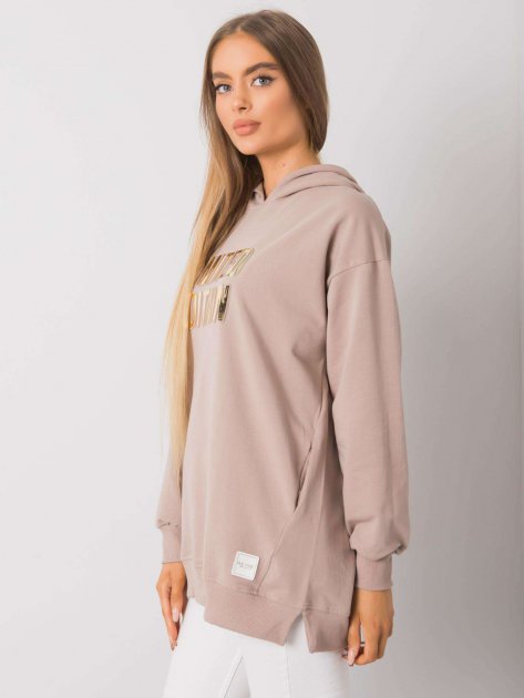 Bluza-RV-BL-7211.24P-ciemny bezowy