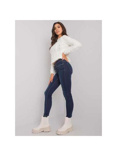 Spodnie jeans-D85035C62220D253-ciemny niebieski