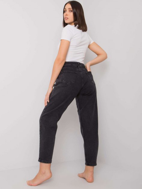 Spodnie jeans-MR-SP-263.65P-ciemny szary