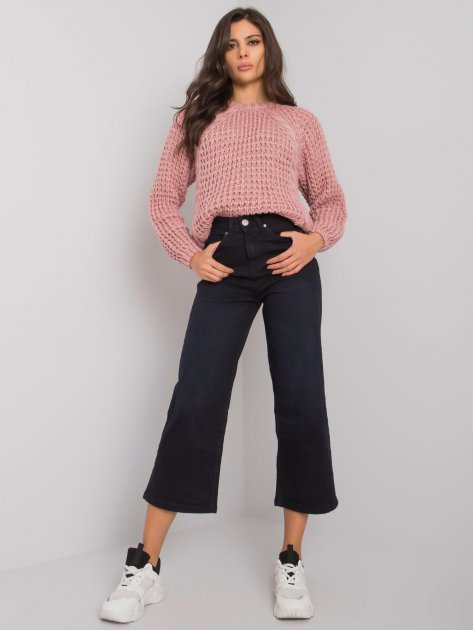 Spodnie jeans-D85038T62213B137-czarny