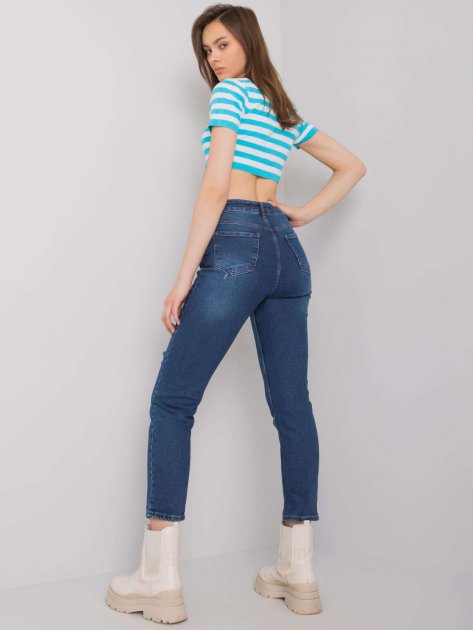 Spodnie jeans-MR-SP-5338.17-ciemny niebieski