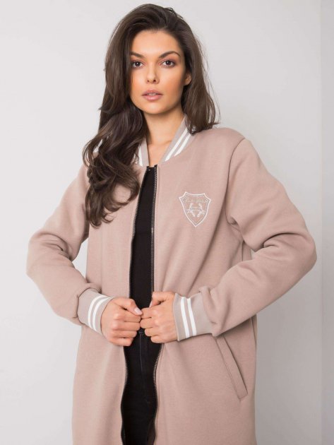 Bluza-RV-BL-7350.28-ciemny bezowy