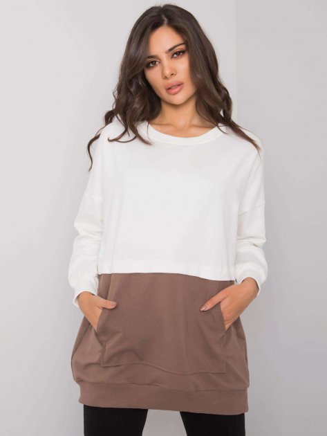 Bluza-RV-BL-7197.89P-biało-brązowy