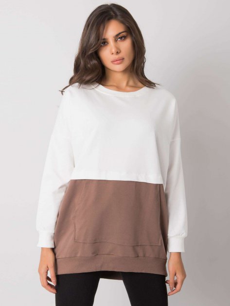 Bluza-RV-BL-7197.89P-biało-brązowy