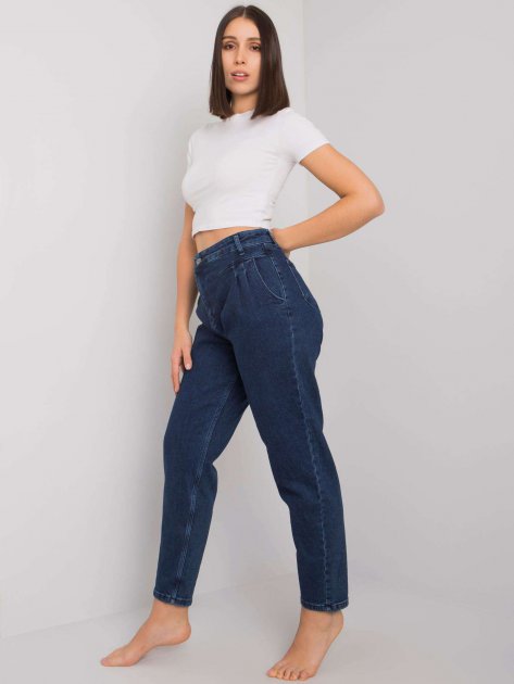 Spodnie jeans-MR-SP-263.65P-ciemny niebieski