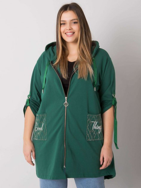 Bluza-RV-BL-6795.84-ciemny zielony