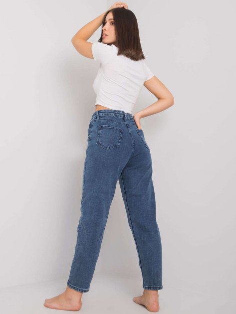 Spodnie jeans-MR-SP-261.15P-ciemny niebieski