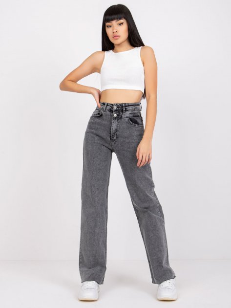 Spodnie jeans-MR-SP-358.58P-ciemny szary