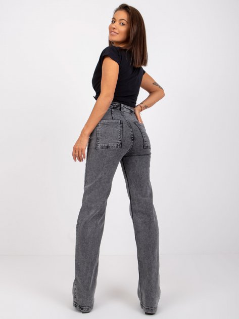 Spodnie jeans-MR-SP-354.50P-ciemny szary