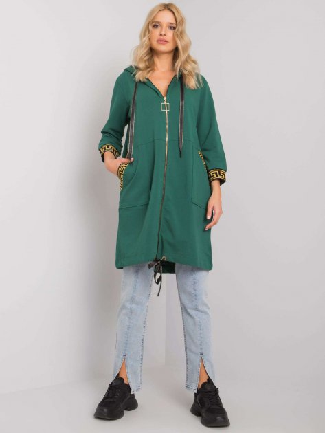 Bluza-RV-BL-6792.02P-ciemny zielony