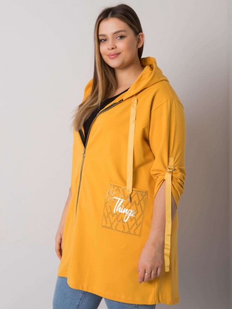 Bluza-RV-BL-6795.84-ciemny żółty