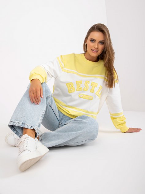 Bluza-FA-BL-7699.04P-biało-żółty